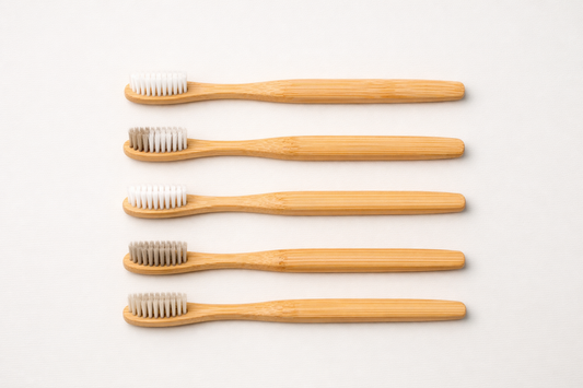 Bamboo Toothbrush Set (4 Pack)