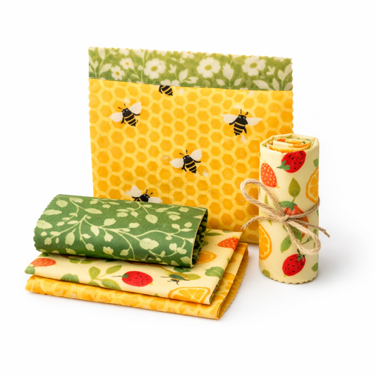 Beeswax Food Wraps (Set of 3)
