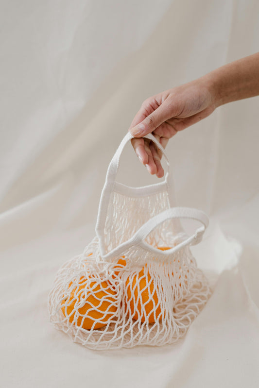 Organic Cotton Produce Bags (Set of 5)
